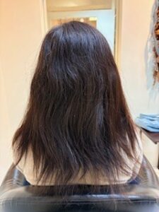 ６０代　加齢毛　髪質改善　実例